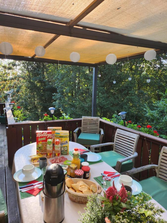 Le Chalet Du Cerf - Chambre D'Hote Somme-Leuze ภายนอก รูปภาพ
